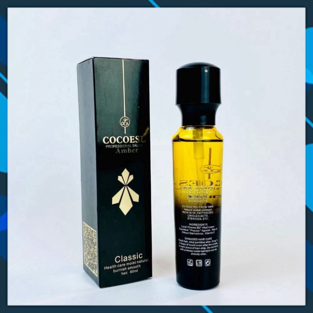 ⚡ FREESHIP ⚡ Tinh Dầu Dưỡng Tóc Cocoesl 60ml - Hương Nước Hoa Quyến Rũ, Sang Trọng, Tóc Mềm Mượt