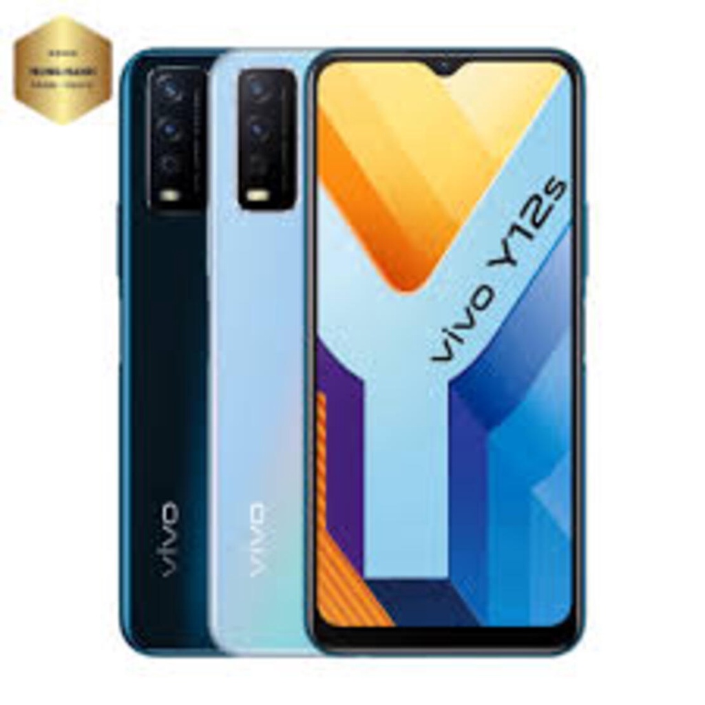điện thoại Vivo Y12s ram 6/128G, máy Chính Hãng, Màn: IPS LCD, 6.51&quot;, HD+, Camera sau:13 MP &amp; 2 MP - BBC 05