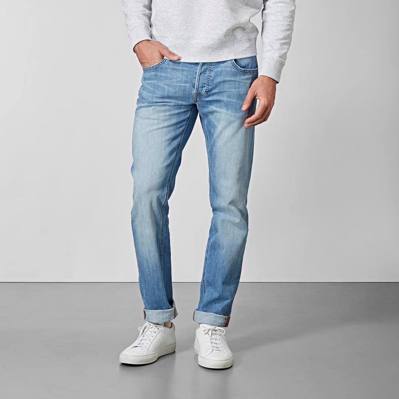 Jeans Lee xanh nhạt