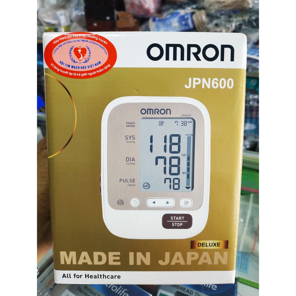 Máy Đo Huyết Áp Bắp Tay Tự Động Omron Jpn600 (Made in Japan)