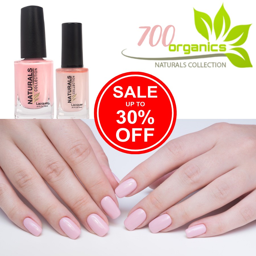 [Chính Hãng] Sơn móng tay Organic màu hồng pastel 700