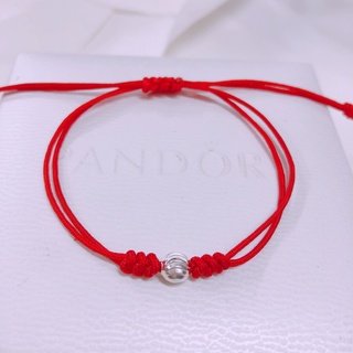 Sợi chỉ đỏ tết bi bạc LINH MIU SILVER