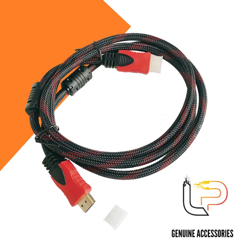 Cáp HDMI tròn bọc dù chống nhiễu dài 1.5M - 3M - 5M