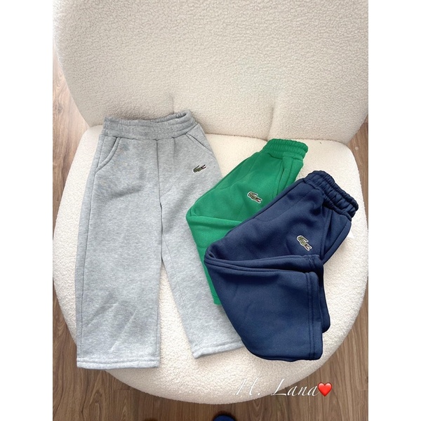 COMBO 3 QUẦN NỈ LACOSTE CHO BÉ