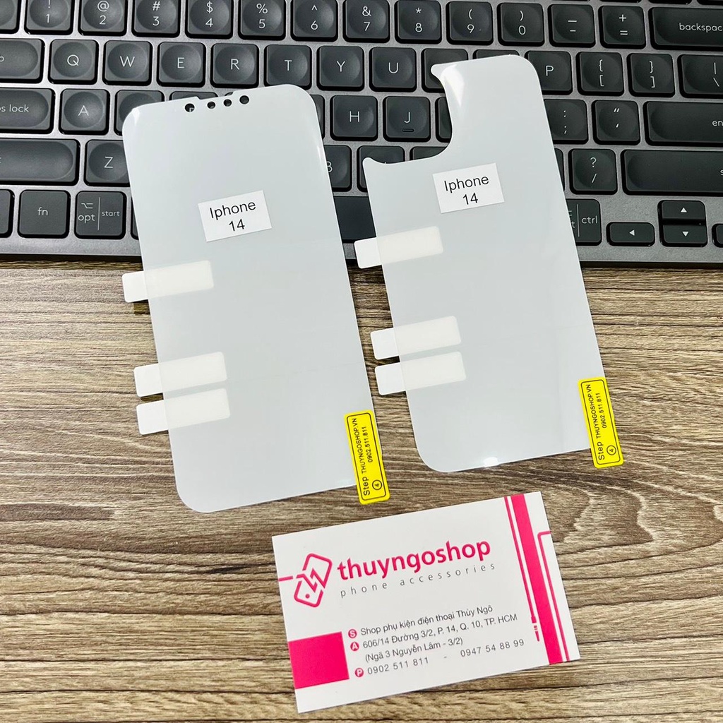PPF trong suốt / mờ chống vân tay  iphone 14 Pro Max - iphone 14 pro - iphone 14 max - iphone 14