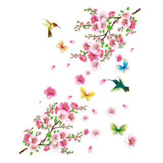 Decal dán tường  cành đào tết - DC234