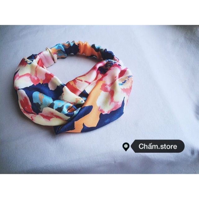 Băng đô lụa-Khăn turban (designedbyChấm)