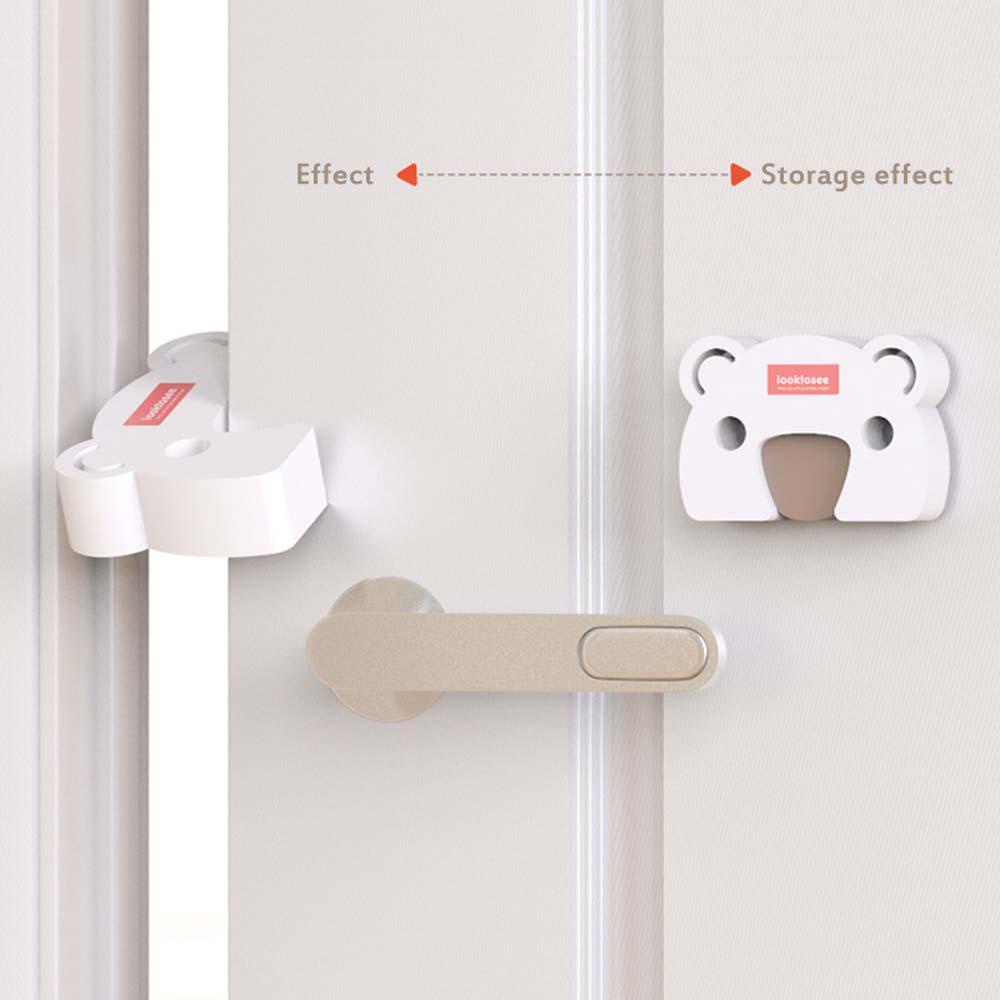 Dụng Cụ Chặn Cửa Chống Kẹt Tay Bảo Vệ An Toàn Cho Bé