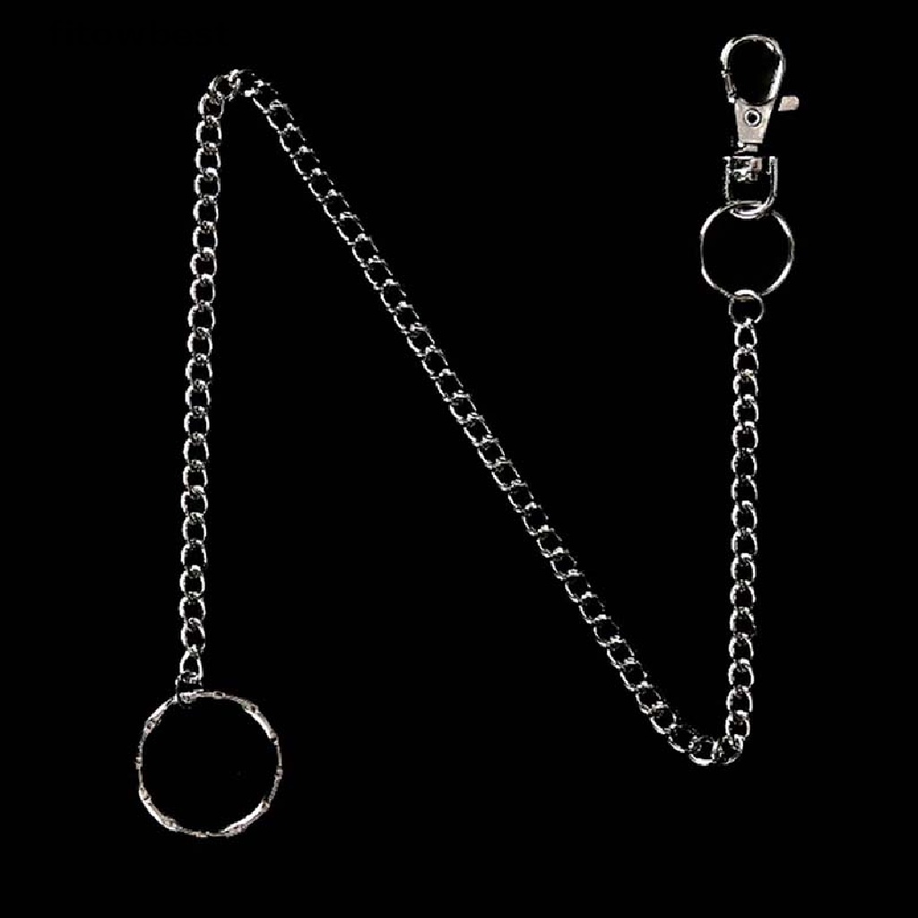 Ftvn Móc Khóa Dây Xích Kẹp Thắt Lưng 38cm Phong Cách Punk Jean QDD