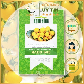 Hạt Giống Cà Chua Cherry Vàng F1 Rado 645 (0,1gr)