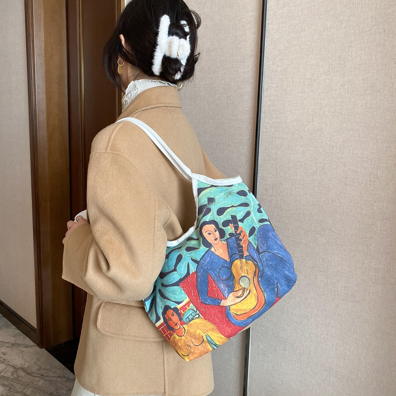 Túi Xách Canvas Cỡ Lớn Cỡ A4