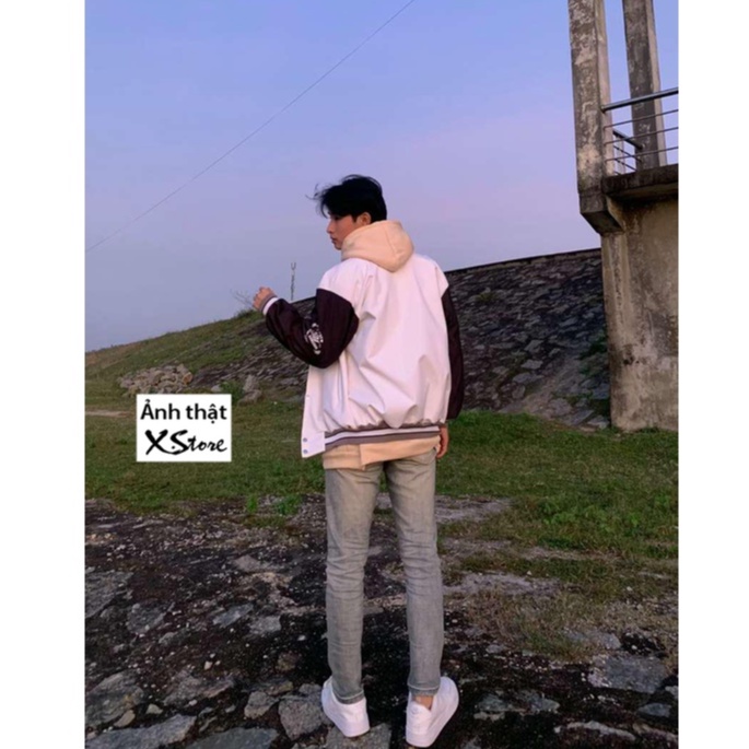 Áo Khoác Bomber Zaclang In Cal Tricot Chất Đẹp 2 Màu - Áo Bomber Nam Nữ Hót Trend 2021 X.Store Có Ảnh Thật Tự Chụp