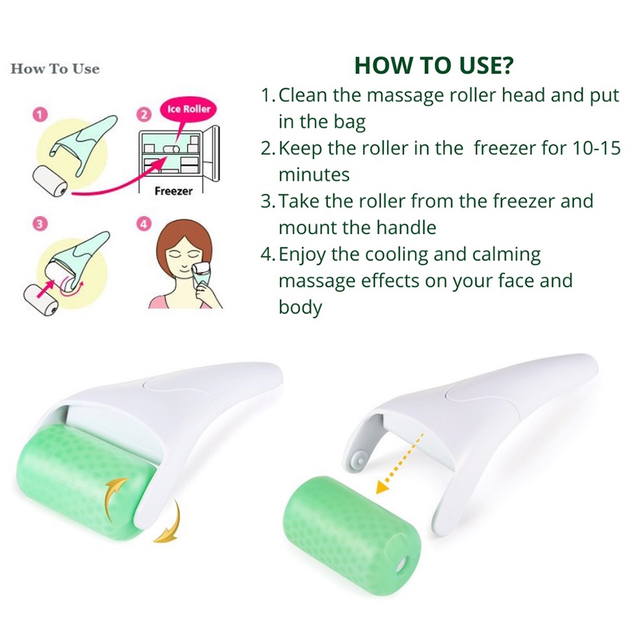 Cây Lăn Mát Xa Da Mặt Và Mắt Chống Nếp Nhăn (Massage)