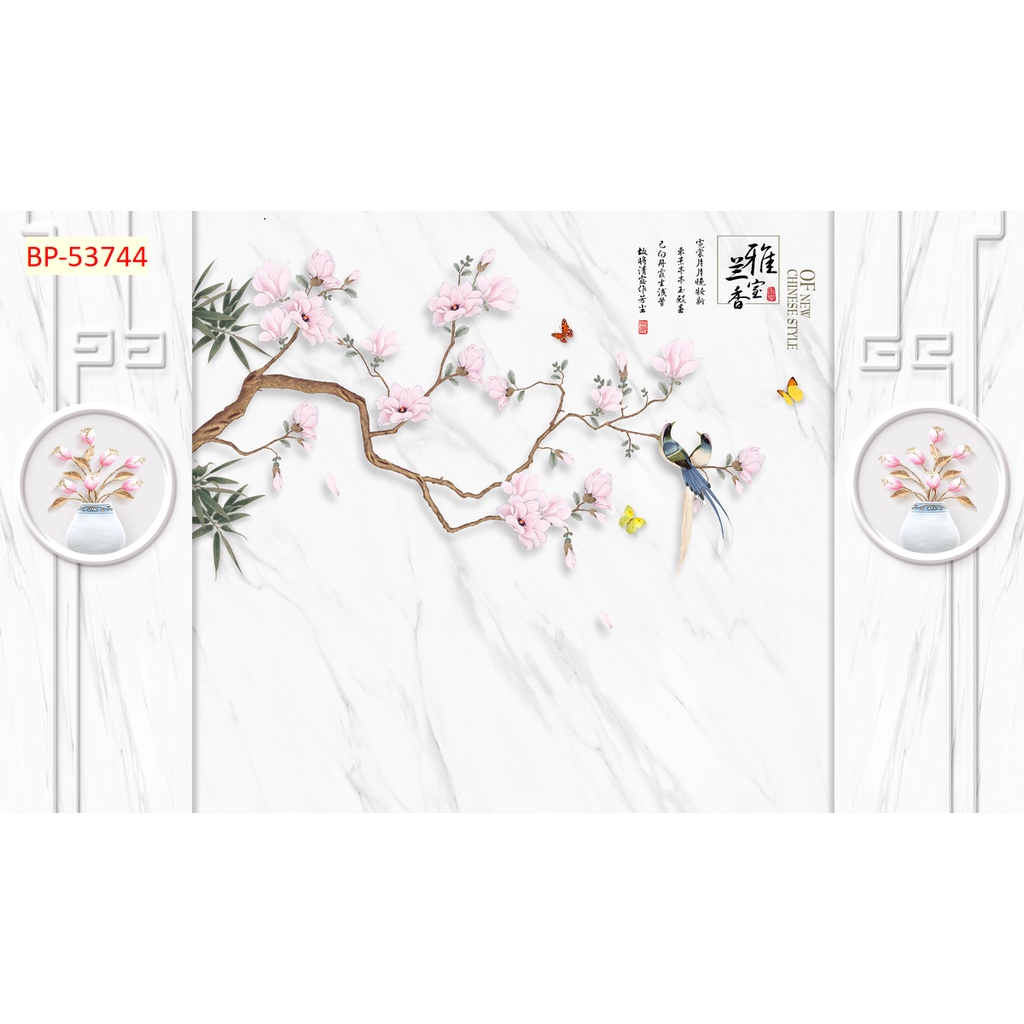 Phảo Chỉ Cổ Điển 3D 5D Phông Nền Livestream Big Size