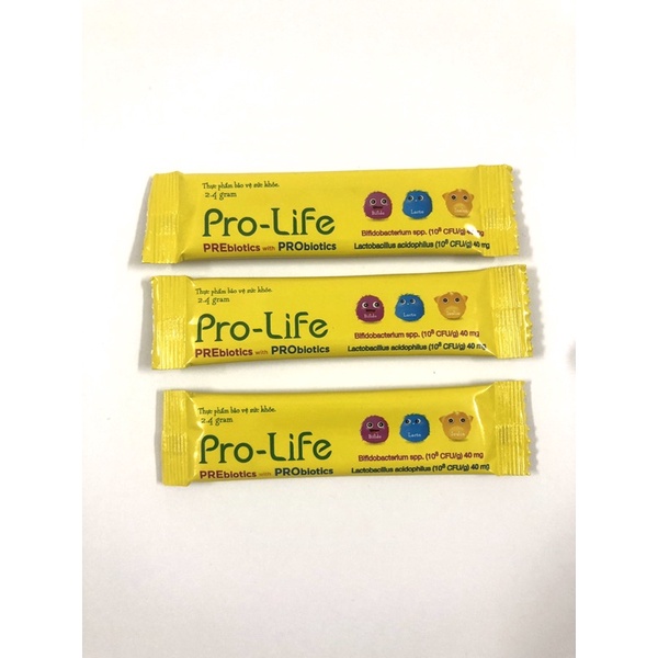 Men tiêu hoá Pro-life Bổ sung vi khuẩn có lợi, ức chế vi khuẩn có hại, cân bằng hệ vi sinh đường ruột