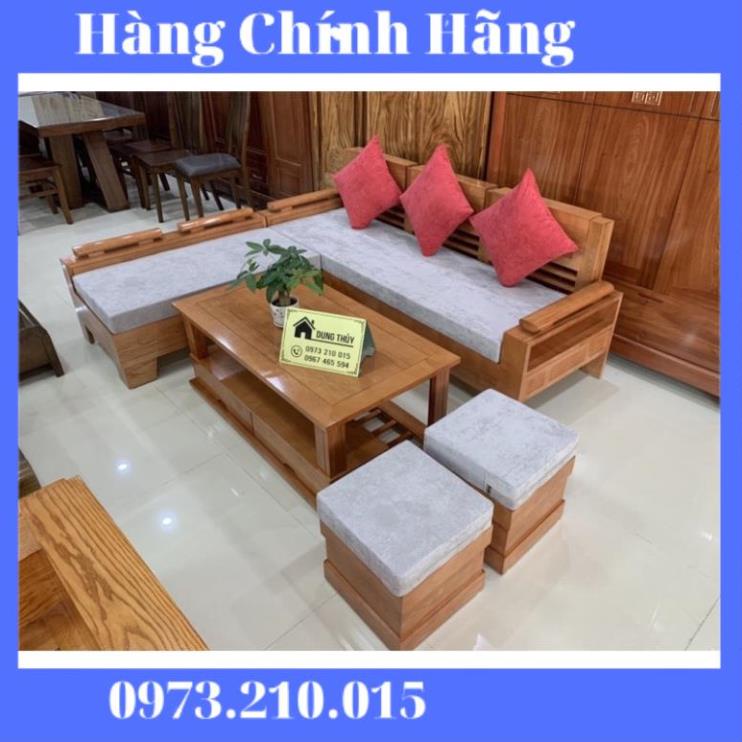 HÀNG CHÍNH HÃNG   Bộ ghế sofa tay trứng gỗ sồi Nga giá gốc tại xưởng