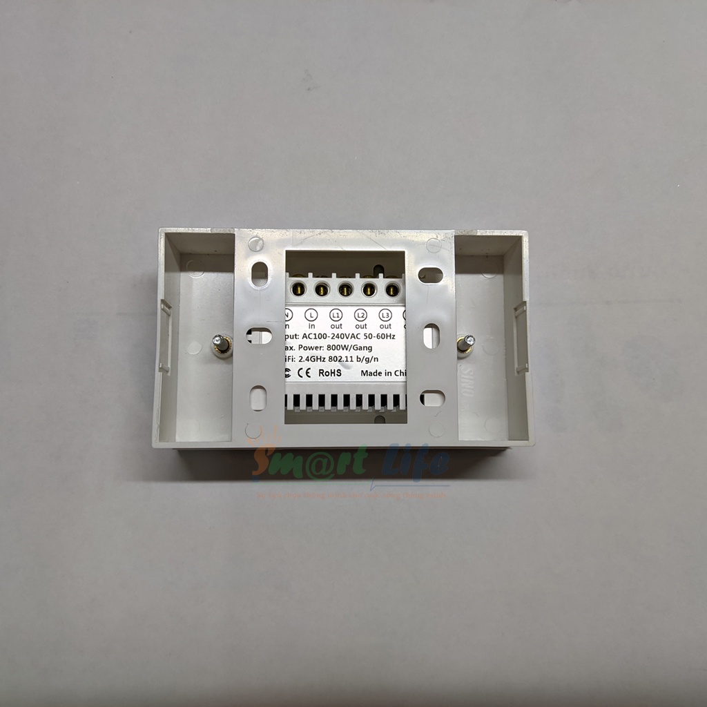 Đế nổi Sino gắn ngoài cho công tắc thông minh Tuyasmart