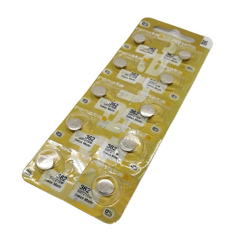 Pin đồng hồ Thụy Sỹ RENATA 362 / SR721SW oxit bạc Made in Swiss CHÍNH HÃNG
