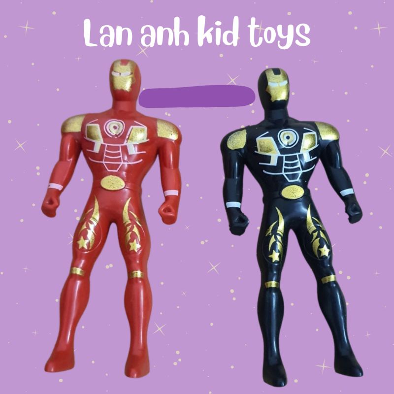 Đồ Chơi Siêu Nhân, Bộ 2 Gao Đen và Đỏ