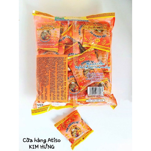 TRÀ HOÀNG ĐẾ CUNG ĐÌNH G10  VÀ   GIÚP NGỦ NGON, MÁT GAN, ĐẸP DA.