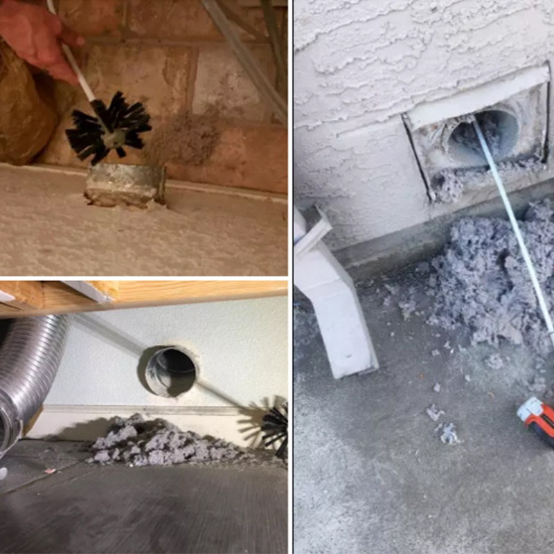 Bộ 17 Dụng Cụ Vệ Sinh Chuông Gió Máy Sấy Công Nghiệp