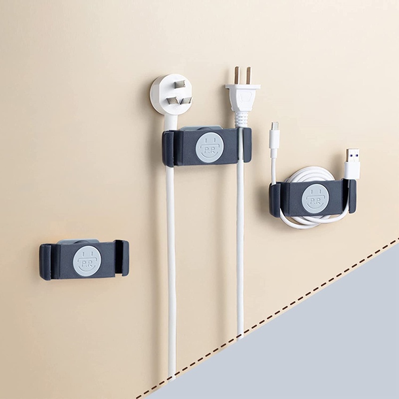 Bộ 4 Giá Đỡ Ổ Cắm Điện Gắn Tường Đa Năng Tiện Dụng Cho Gia Đình