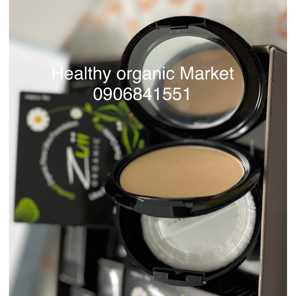 Phấn phủ mịn dạng nén hữu cơ Zuii Organic 13g