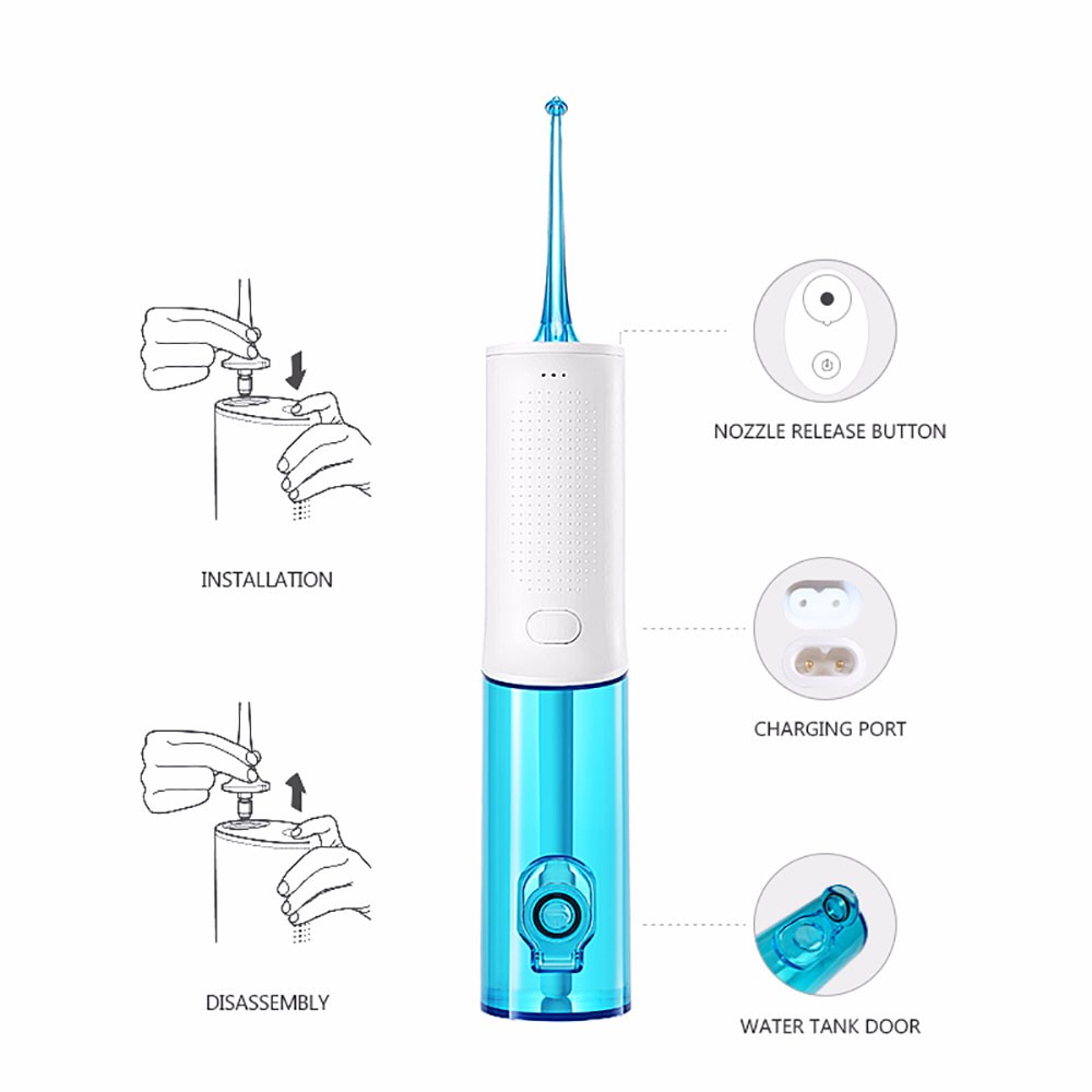 Tăm Nước Vệ Sinh Răng Miệng Xiaomi Mijia MEO701 - Soocas W3 - Bảo hành 7 ngày - Shop Thế Giới Điện Máy