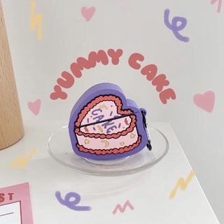 Ốp Airpods Cake tím đồng giá 50k aldershop