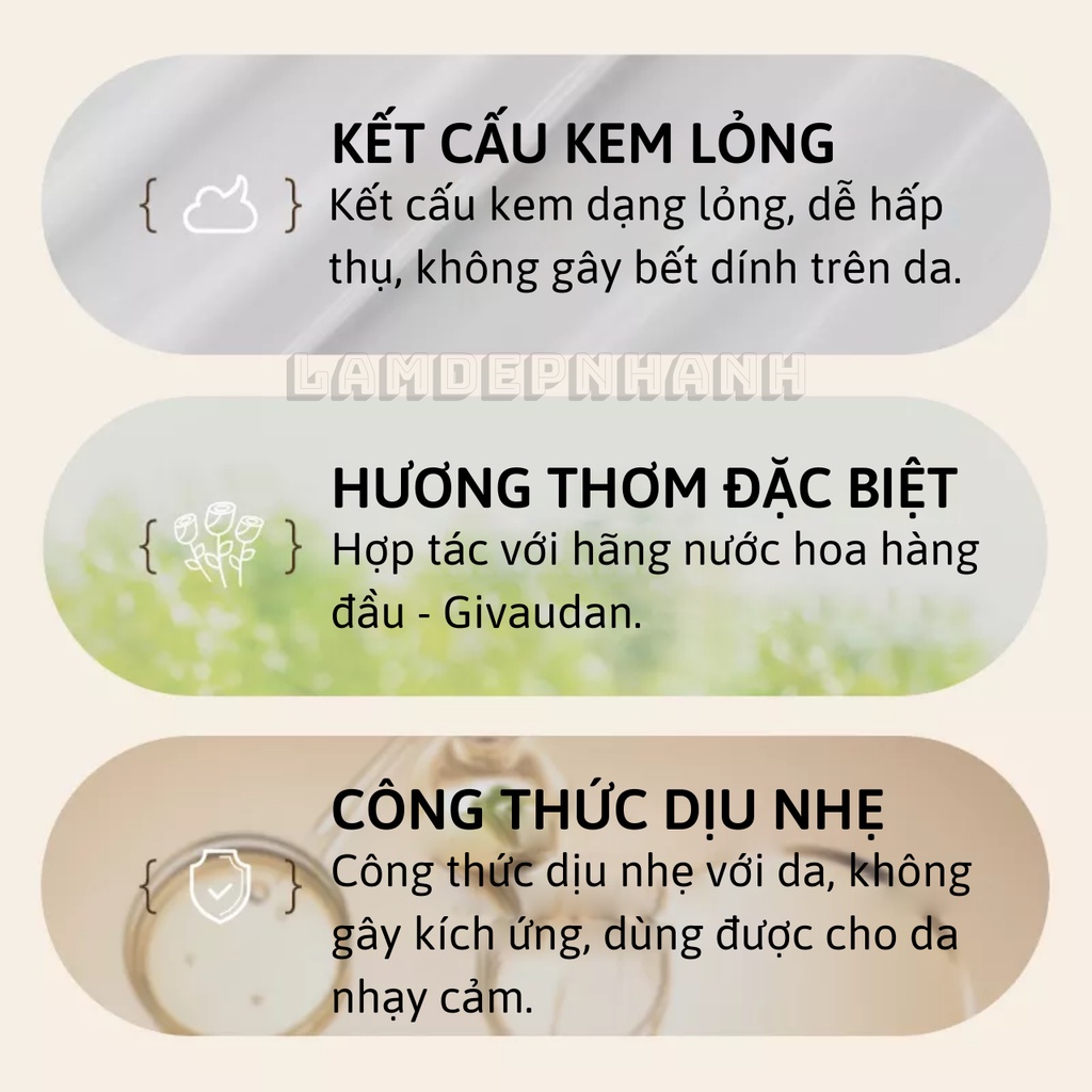 Kem Nở Ngực, Kem Làm Săn Chắc Vòng 1 chiết xuất 100% thiên nhiên SADOER 60g - Dưỡng ẩm, làm mềm mịn, đầy đặn vòng 1