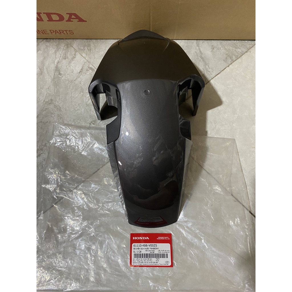 Bộ chắn bùn trước - dè trước HONDA AIR BLADE 125 năm 2017-2018 màu Xám đen.