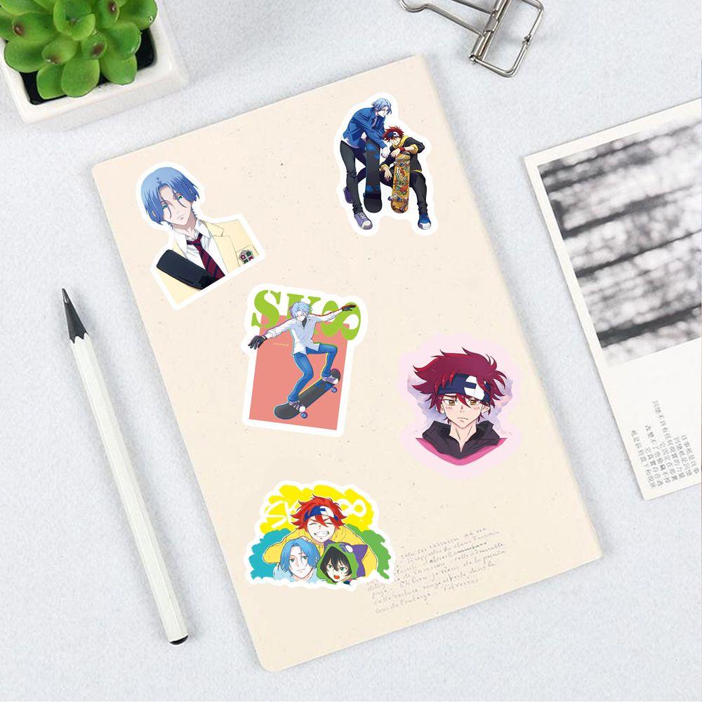 Miếng Dán Anime PEWANY SK8 Bằng PVC Chống Thấm Nước Trang Trí Vali / Điện Thoại / Ván Trượt