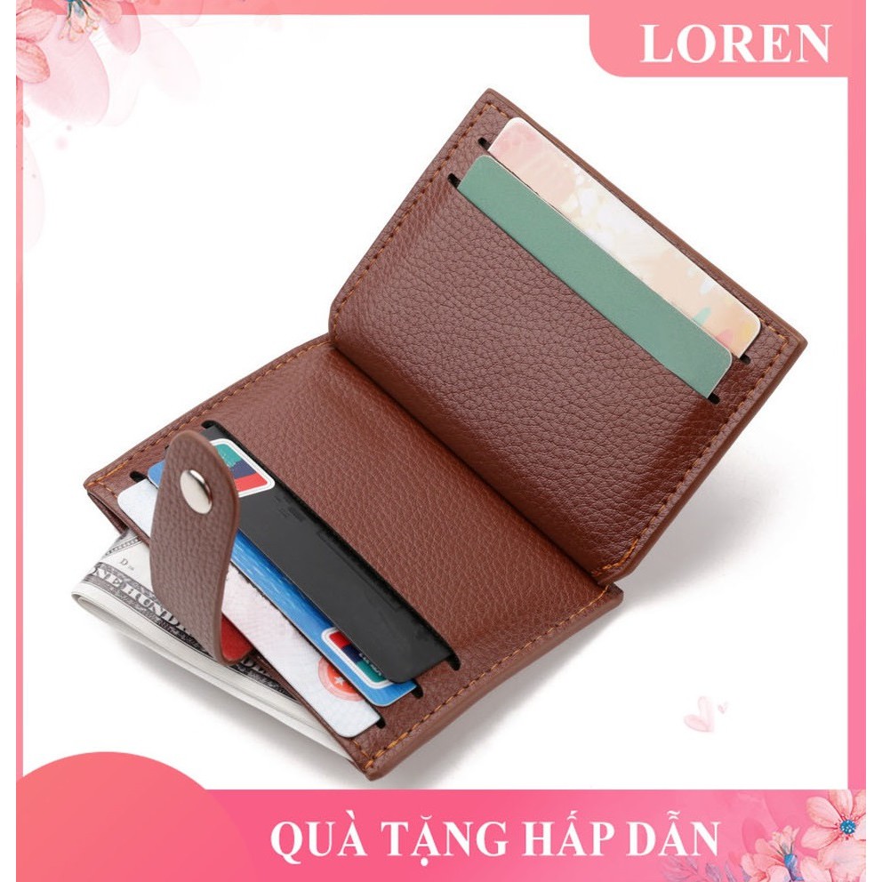 Ví nữ đẹp cầm tay mini da mềm cao cấp đựng thẻ nhiều ngăn VNO1