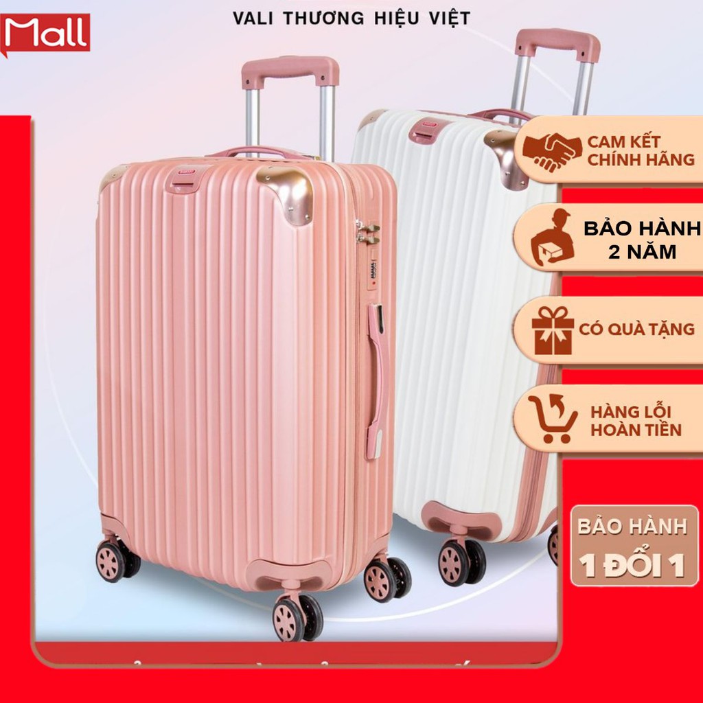 Vali Kéo Du lịch nhiều mẫu khác nhau hàng nhập khẩu cao cấp nhựa size 20 inch size 24 inch