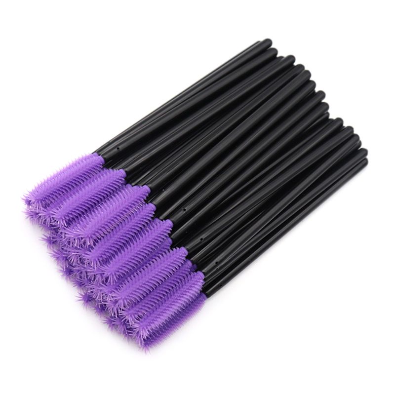 Set 50 Cọ Chuốt Mascara YOUYO Bằng Silicone Sử Dụng Một Lần Tiện Lợi