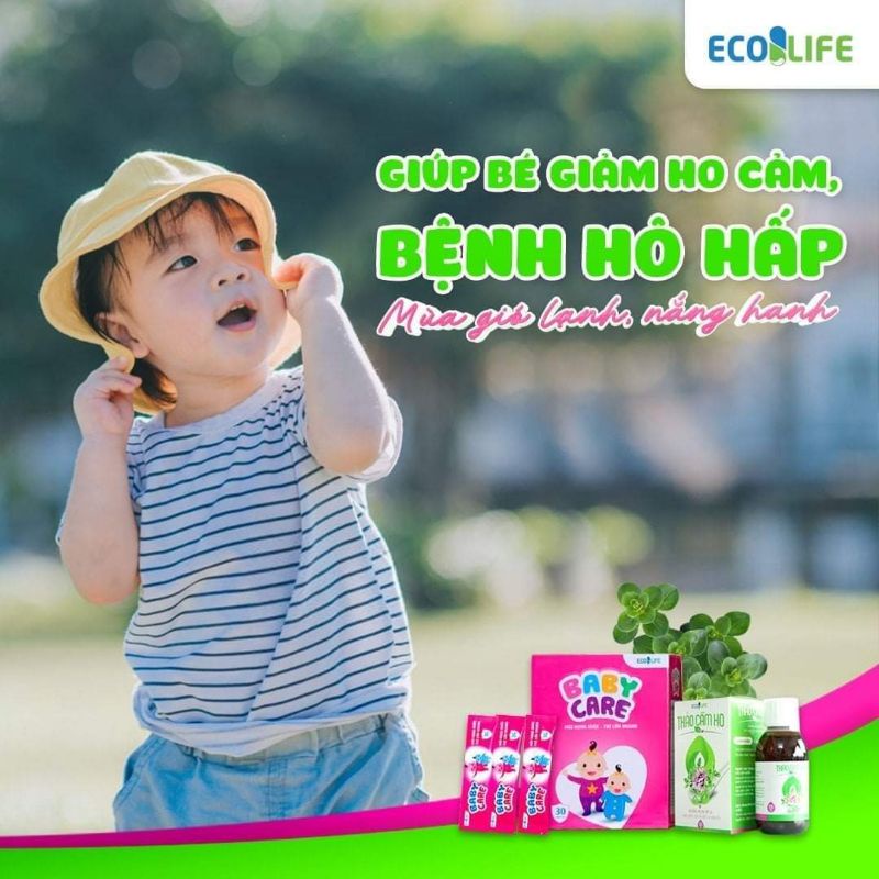 Cốm Baby Care ngừa cảm cúm