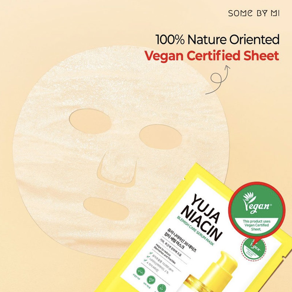 Mặt Nạ Dưỡng Trắng Da Dầu Mụn Some By Mi Yuja Niacin 25g