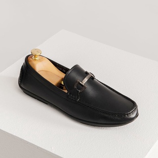 Giày lười nam da thật kiểu dáng moccasin thời trang siêu đẹp hàng hiệu tâm anh mã gnta53.6-d