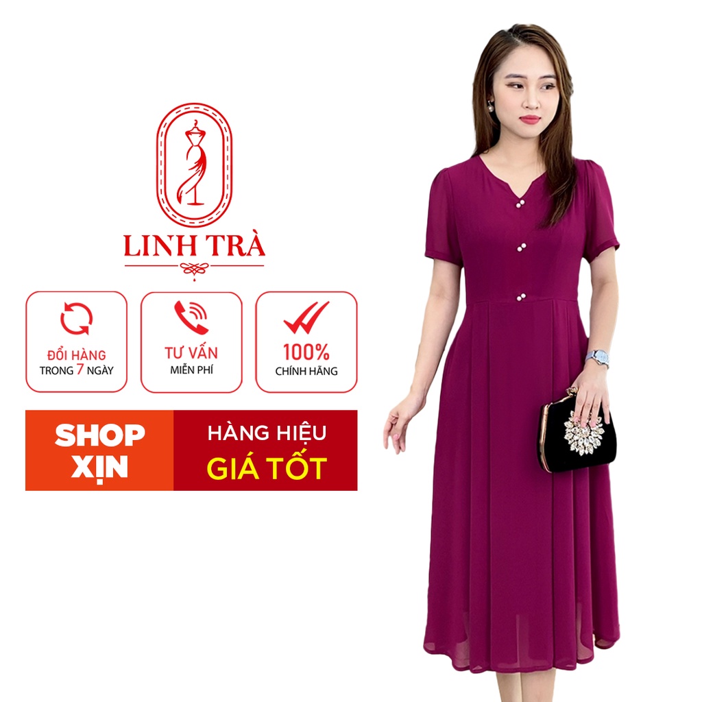 (TM 484) Cao Cấp Trang Nhã Thanh Lịch Sang Trọng Đi Làm Đi Tiệc Cho Trung Niên U40 U50