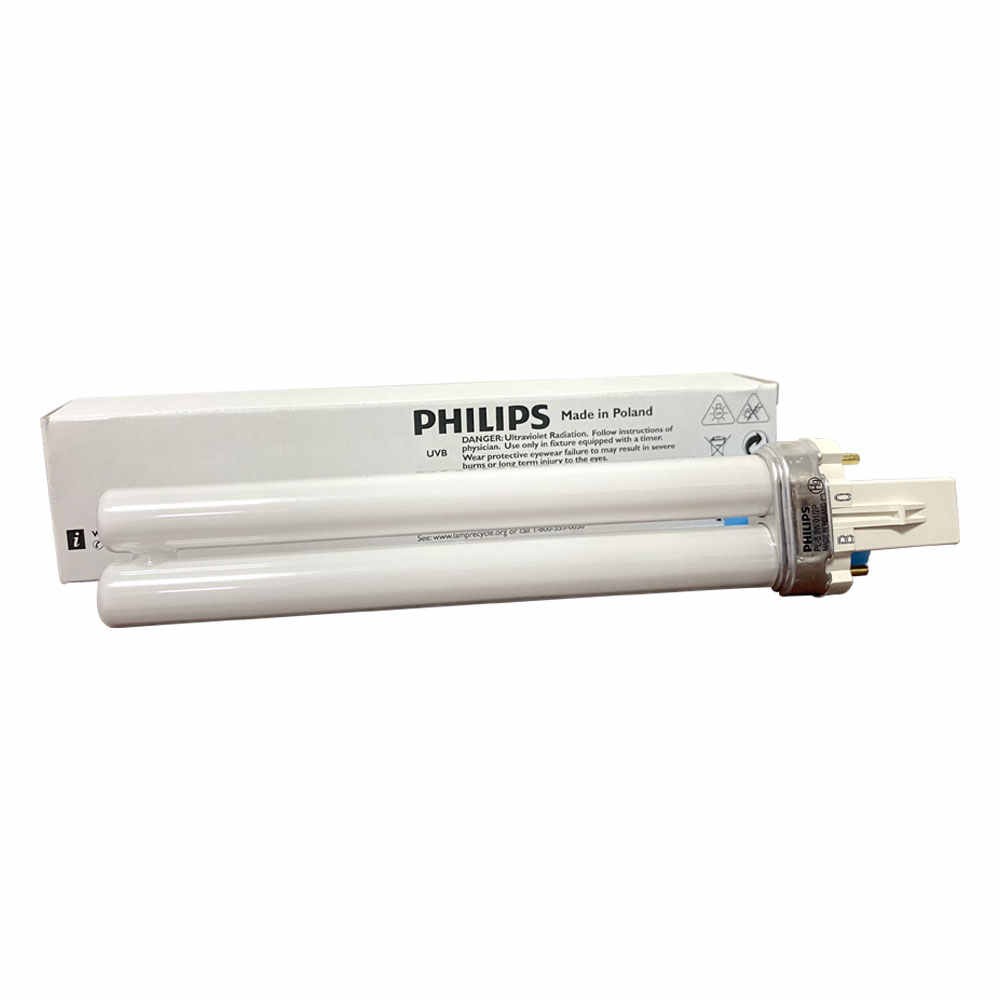 (SALE) Bóng đèn UVB Philips PL-S 9W/01/2P chữa vảy nến, bạch biến, viêm da