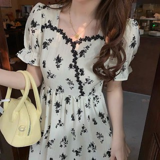 [Thanh Lý] D101 - Đầm Bigsize Nude Viền Ren  Đen