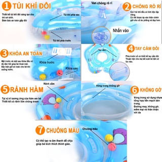Phao bơi đỡ cổ cho bé từ 6-16 tháng