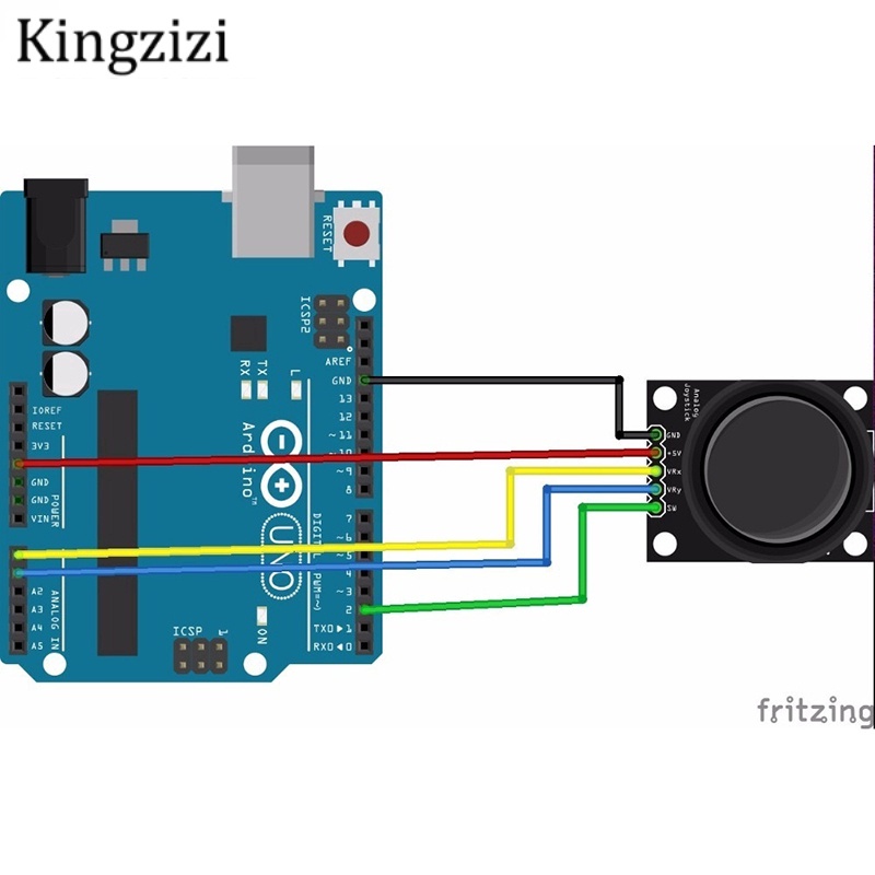 Điều khiển tay cầm PS2 Arduino Dual-axis XY chất lượng cao với độ điều khiển KY-023