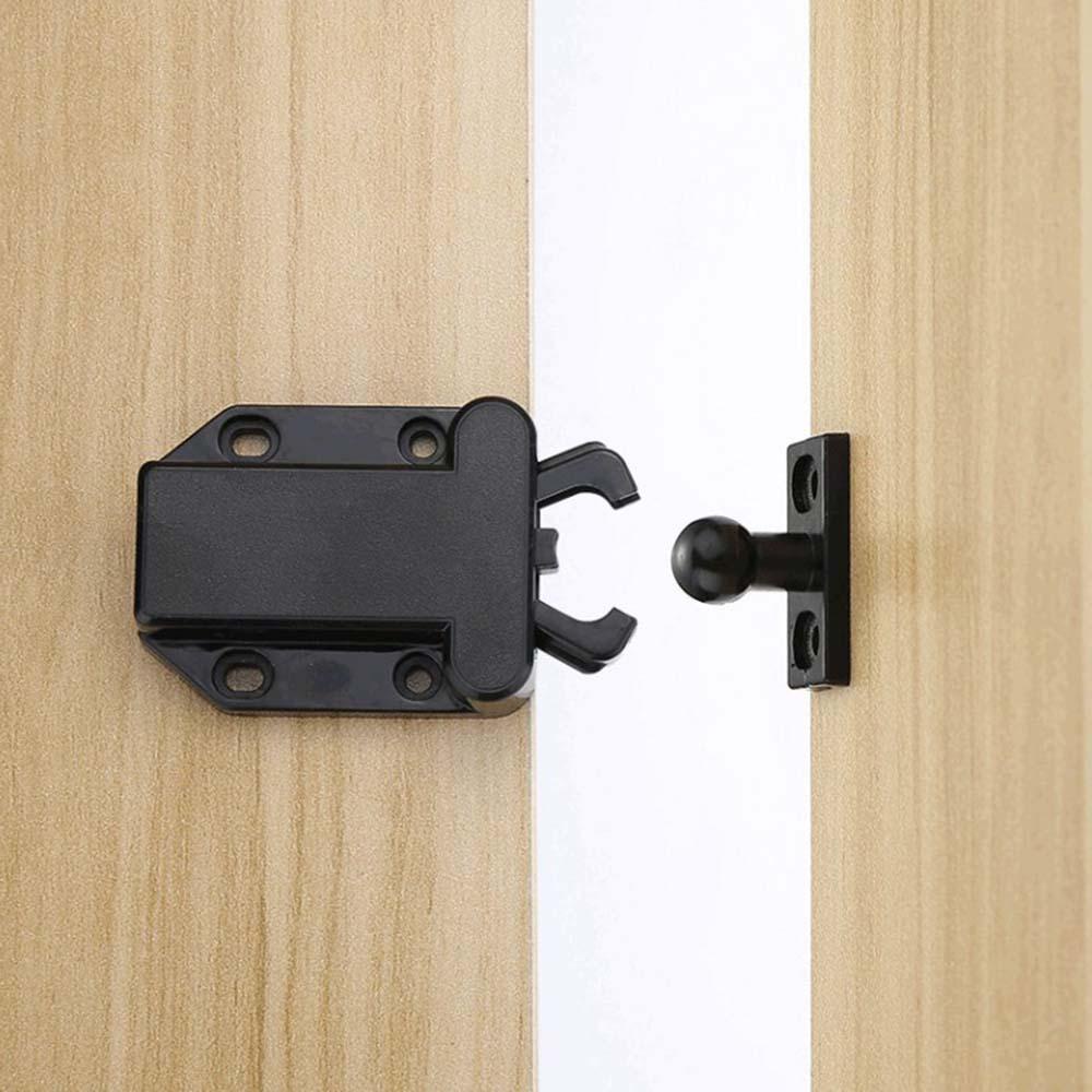 LLOYD Chốt Khóa Cửa Tủ Không Từ Tính Kèm Ốc Vít Chuyên Dụng Cho Phòng Ngủ / Nội