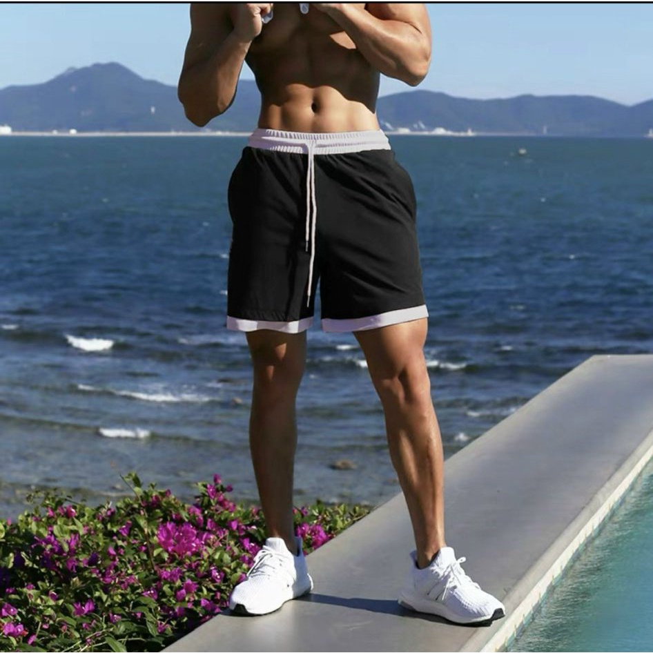 Quần Short thun SIXPACK CVC - Giá sỉ Unisex