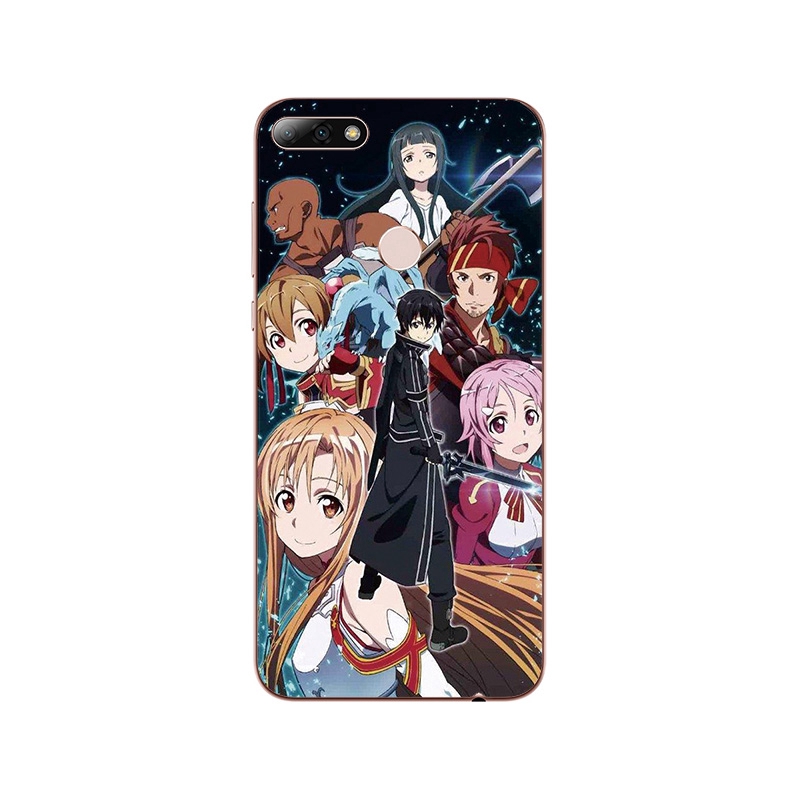 Sword art online anime Phone Case For ZTE Blade V7 V8 Lite Max Mini V9 V10 Vita silicone Cover