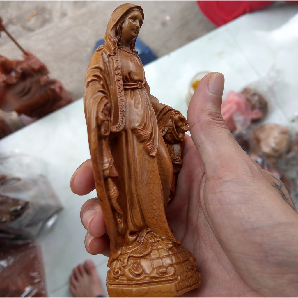 Tượng Đức Mẹ Maria - Cao 15cm