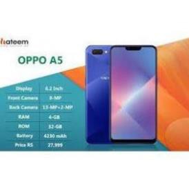 điện thoại Oppo A5 2sim ram 3G/64G Chính hãng, Camera siêu nét, chiến Game nặng mượt, pin 4230mah
