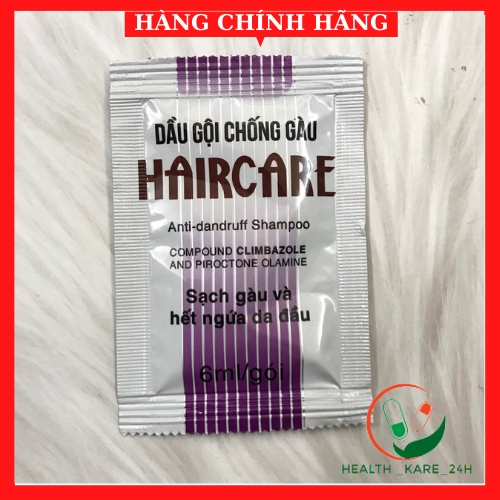 Dầu gội sạch gầu hết ngứa da đầu ngăn tiết bã nhờn tróc vẩy HAIRCARE cho mái tóc mềm mượt hết khô xơ chẻ ngọn