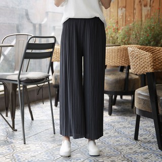 Quần Culottes Xếp Ly Siêu Hot